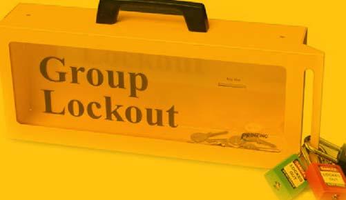 .. 30 Group lockout box voor