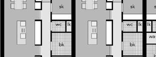 L A mk sk bk Kinderdagverblijf berging wc lk was/cv was/cv lk wc bk sk mk speeltuin 145 m2 merk E merk E Begane grond JagerJanssen architecten BNA Vijverhofstraat 90 3032 SN ROTTERDAM t.010.7507959 f.