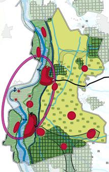 FOCUS OP DE OPGAVEN STERKE KERNEN TUSSEN ZWOLLE EN DEVENTER creëren ontmoetingsplekken levensloopbestendig bouwen behoud voorzieningen ontwikkelen bedrijventerreinen leefbaarheid duurzaam ontwikkelen