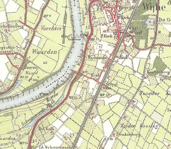 VERLEDEN 1850 DE WANDELING VAN WIJHE OVER OLST NAAR DIEPENVEEN BRENGT DE WANDELAAR DOOR HET SCHOONSTE GEDEELTE VAN HET LANDSCHAP EEN BONTE AFWISSELING VAN WELBEBOUWDE