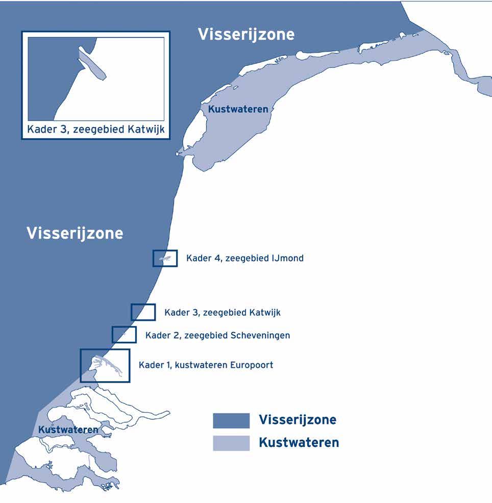 Minimummaten/bag limit Voor de zeevisserij gelden dezelfde minimummaten als voor de visserij in de binnenwateren (zie tabel pagina 8).