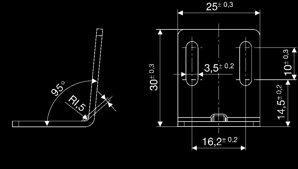 997-261* 24 V, met montageframe, 1 stuk