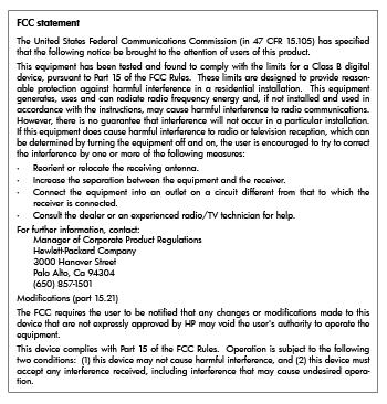 FCC-verklaring Bericht aan gebruikers in Korea VCCI (Klasse B)
