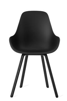 40 FURNITURE double dimple / stoel De Double structuur is opgebouwd uit een dunne metalen buis.