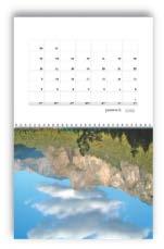 Fotokalenders De webpagina van de onlineafdrukservice voor het maken van fotokalenders begeleidt u bij het voorbereiden van de af te drukken kalenders.
