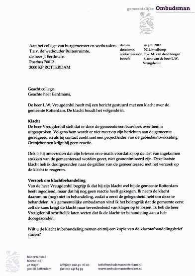 Bijlage 2 Brief Ombudsman Rotterdam