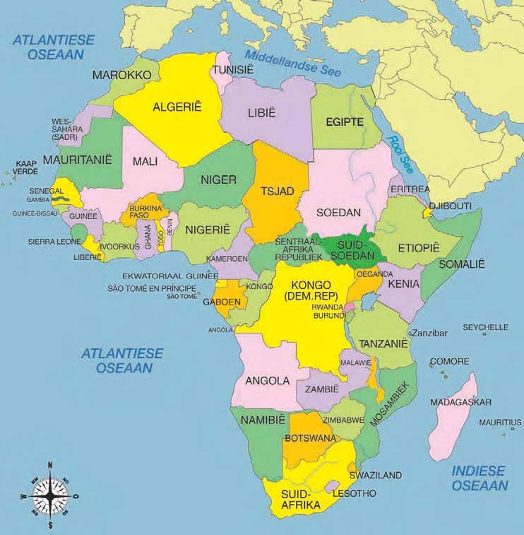 3. Lande van Afrika Die lande