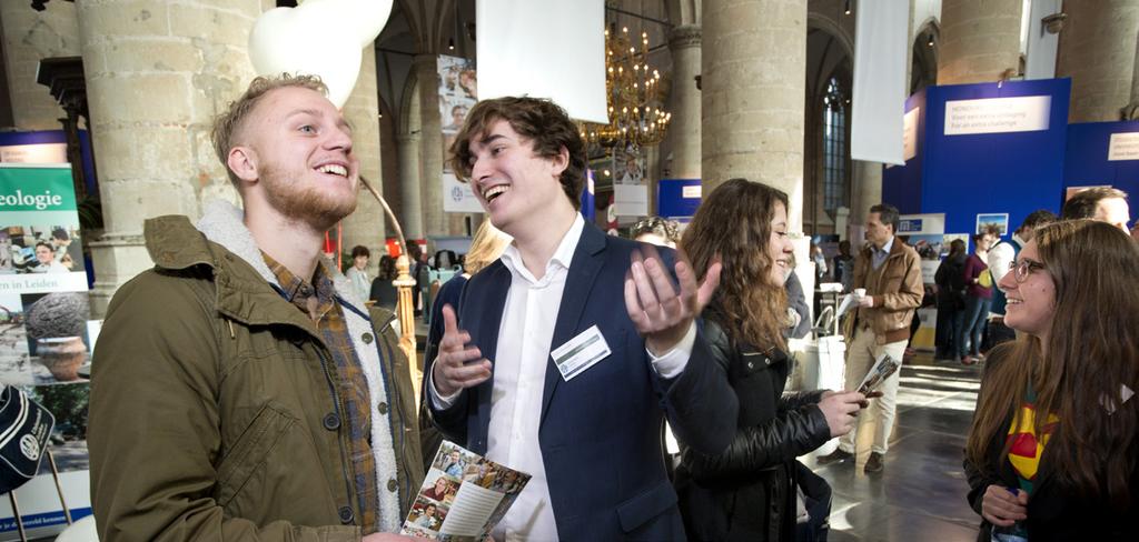 Maak kennis met ons Wil je meer weten over de opleiding Latijns-Amerikastudies en beleven hoe het is om in Leiden te studeren? Kom langs op onze voorlichtingsactiviteiten!