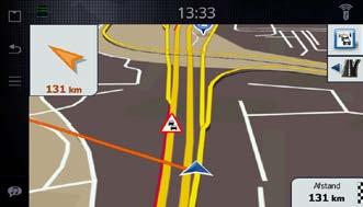 4.2 Navigatie in off-road-modus Het echte verschil tussen de on-road- en off-road-modi is de navigatie zelf.