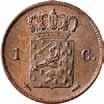 Prachtig. 35, Koperen of bronzen munten 521 523 * 521 2½ Cent. 1883. Gekroonde leeuw met zwaard en pijlbundel. Mt. mercuriusstaf. TYPE I a (1877 1886). Mmt.