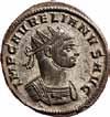894 Antoninianus. Laureated head to right. Rev.