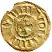 FRIESLAND 7e eeuw 1038 ANGELSAKSERS Gouden munten 127 * 127 gouden solidus. z.j. Friese imitatie. (midden 9e eeuw).