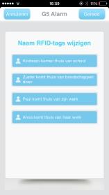 Sensoren benoemen U kunt iedere sensor een eigen benaming geven. Iedere sensor wordt aangeduid als een zone. Dit kunt u doen al naar gelang uw persoonlijke voorkeur.