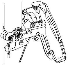 Zadelpen Zadelklembout M4 M6 M8 Zadelklembout M6 voor