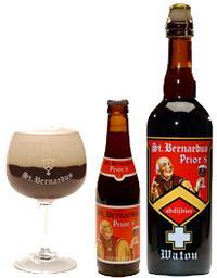 Bernardus Prior : brouwerij Bernardus in Watou. Bier van 8 % Alco. Diep roodbruin bier met een moutig-fruitige smaak. Perfecte smaak tussen zoet en bitter.