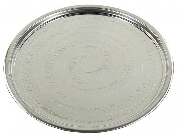 rond : ronde inox opdienplateau (diameter