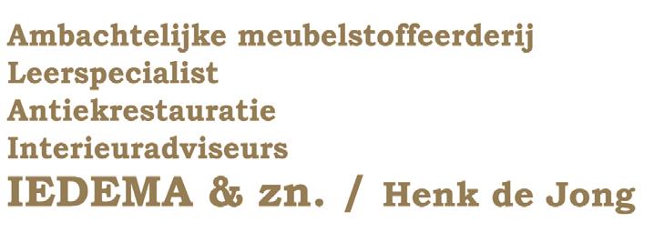 pagina 2 ING 65+ KORT Mogen wij ons even voorstellen? Miedema & zn. is een ouderwets vertrouwd Hollands bedrijf waarbij kwaliteit, service en persoonlijk contact nog echt bovenaan staan!