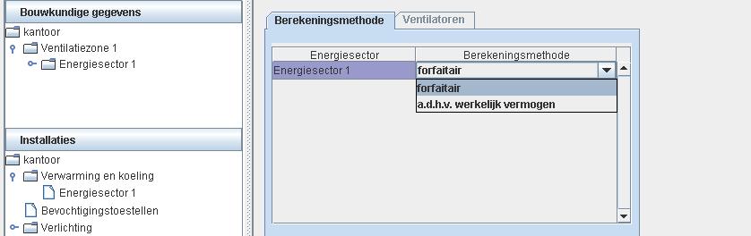 testomstandigheden als waarbij COP test bepaald is.