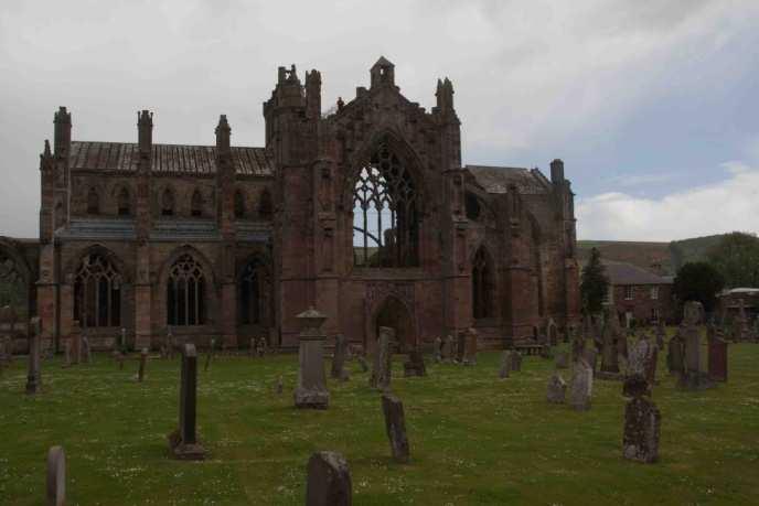 Melrose Abbey. Was erg interessant, mede door de goede audiotour die je daar krijgt. Je krijgt daarmee een goede kijk op hoe het leven in de abdij destijds geweest moet zijn.