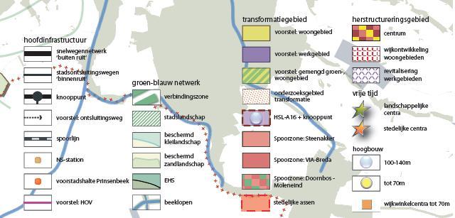 Figuur 6: kaart structuurvisie Breda 2020 3.4.