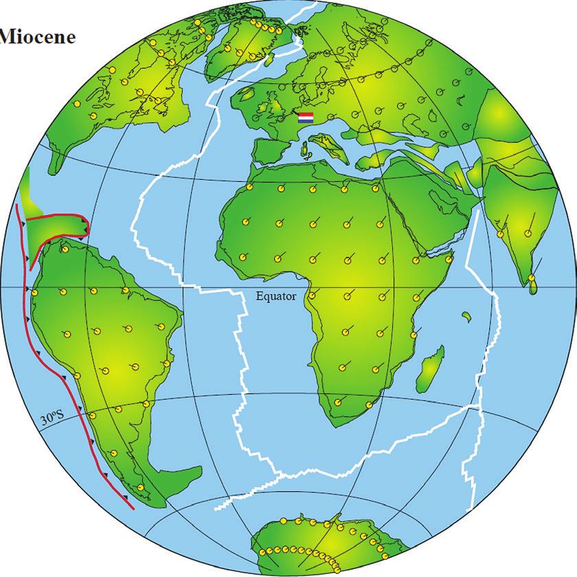 Cenozoïcum Paleogeen Ongeveer 65 miljoen jaar geleden begint de era Cenozoïcum met de periode van het Paleogeen, die tot 23 miljoen jaar geleden duurde.