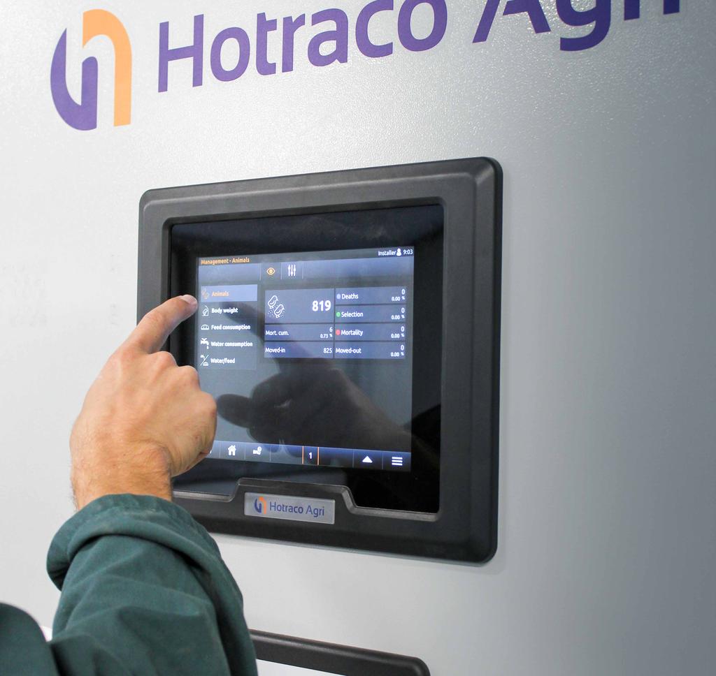 Het Fortica systeem Totaal verschillend van voorgaande platformen en bestaande technologieën zet Hotraco Agri met de Fortica de nieuwe standaard in design, veelzijdigheid, rekenkracht en