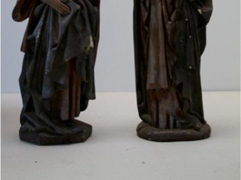 351 Vandaag worden alvast twee van die figuren met name de eerste en zesde van links in de plaastercollectie bewaard, naast (onderdelen van) beelden uit de hierboven vermelde klassieke collectie (afb.