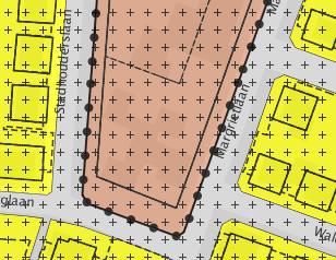 8. Brede school Moesel Het betreft de zuidzijde van de locatie waar de Brede School Moesel ligt. Na de bouw van de nieuwe school is het schoolgebouw op dit zuidelijk deel gesloopt.