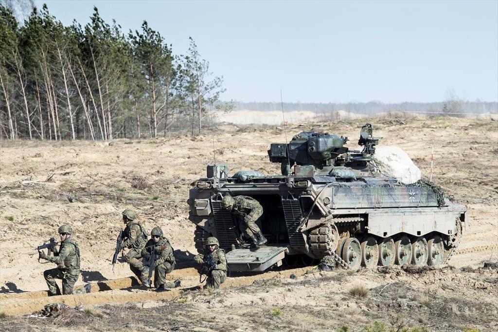 Operaties/acties binnenland: De landmacht hielp de marechaussee bij de grensbewaking in de zeehavens.