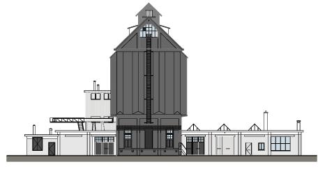 Zijn laan, Mr. H.F. de Boerlaan, symboliseert de vroege industrialisering: wonen in het Knutteldorp en werken bij een van de fabriekjes aan deoverkant.