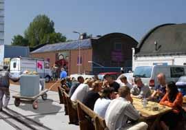 De Boerlaan) Voorgevel Loods Van de Berg (Scheepvaartstraat) Belending toelichting: Deventer is altijd met haar tijd meebelending gegaan.