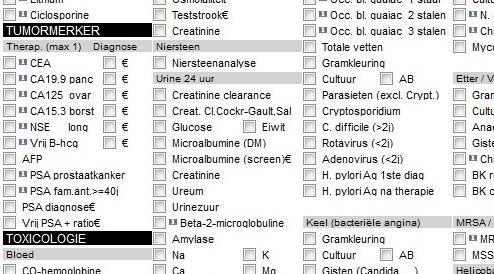 Stap 3: Clarify Er werd gekeken naar het aantal aangevraagde PSA-testen in onze huisartspraktijk.