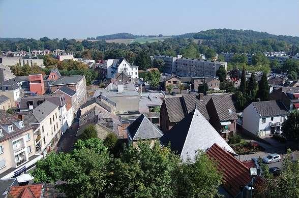 Het uitzicht naar het westen Een blik op