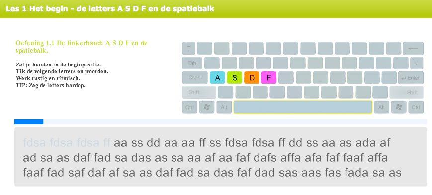 met de typecursus, vragen door TICKEN te laten verwijderen. Klik daartoe in een na laatste kolom op de rode bal met het witte kruis:. 1.12.