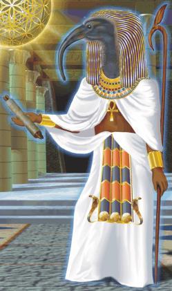 Schrift Goddelijk geschenk van de Egytische God Thoth!