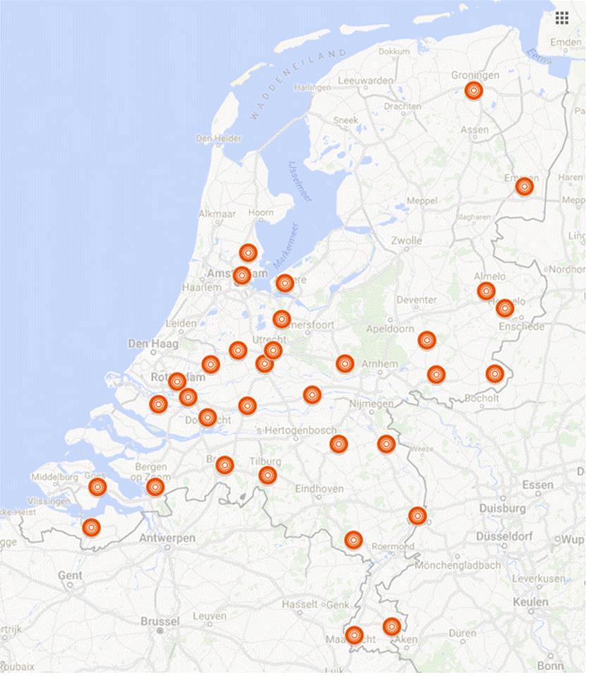 CHECK-HF registratie 34 Nederlandse ziekenhuizen