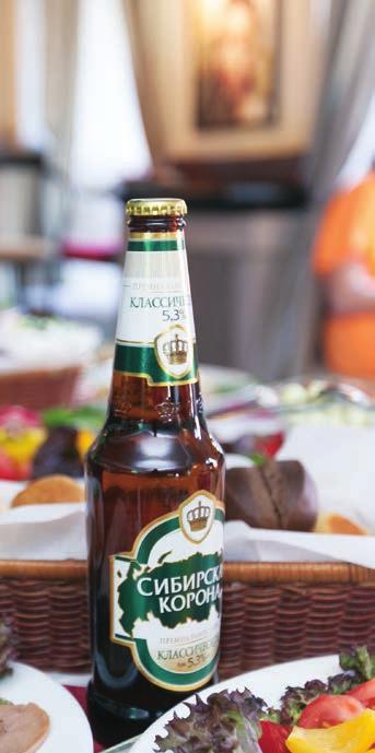 Anheuser-Busch InBev Jaarverslag 28 / 29 Focus op voeding Veel van onze bieren worden sterk geassocieerd met culinair genieten en we blijven onze band met eetgelegenheden versterken in ons streven om