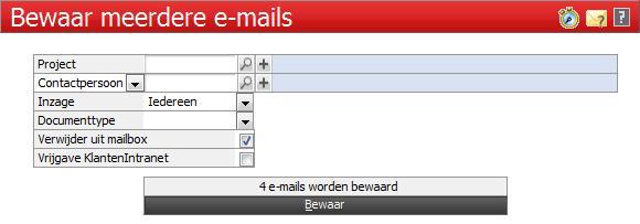 Correspondentie 2. Uw E-mail archiveren Correspondentie -> E-mail boxes Traditionele E-mail applicaties werken veelal met mapjes voor het opslaan van uw E-mail berichten.