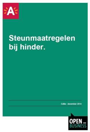 Steunmaatregelen bij werken HANDELAARS INDIVIDUEEL Minder hinder maatregelen bij verschillende overheden en instanties Alle info: http://www.ondernemeninantwerpen.