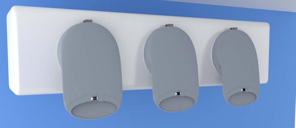 Defrost airsocks met draaiende ventilatoren (1) Defrost airsocks met stilstaande ventilatoren (2) 1.