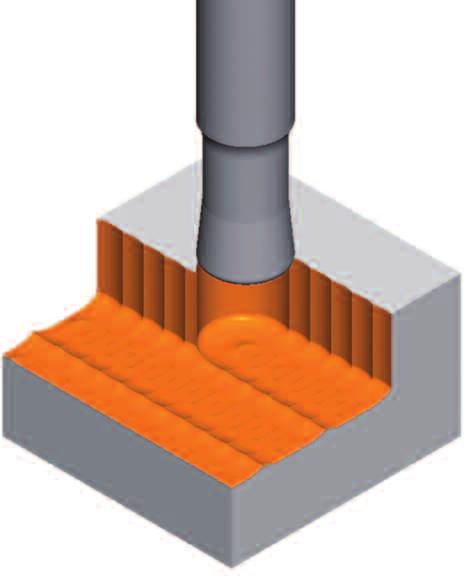 8xØD 1 ap DULEX stainless steel > 800 N/mm 2 80 <1xØD 1 Grey cast iron / Nodular pearlitic iron < 250 HB 110 <1xØD 1 Alloyed cast iron / Nodular pearlitic iron > 250 HB 70 <1xØD 1 Nodular ferritic