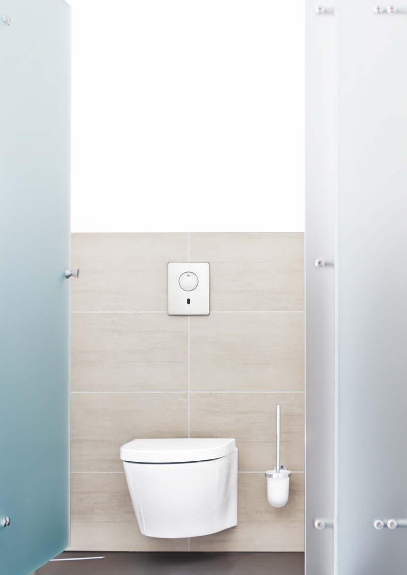 INFRAROOD KRANEN EN SPOELSYSTEMEN INFRAROOD WC EN URINOIR WC TECTRON INFRAROOD WC EN URINOIR Infrarood spoelplaten voor urinoirs of wc's zijn de perfecte aanvulling op