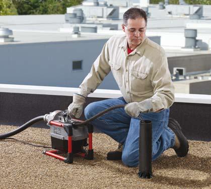 Afvoerreiniging K60 Voor leidingen tot 150mm Deze machine is zeer geschikt voor het ontstoppen in woningen. Het compact ontwerp is ideaal voor gebruik in nauwe ruimtes.