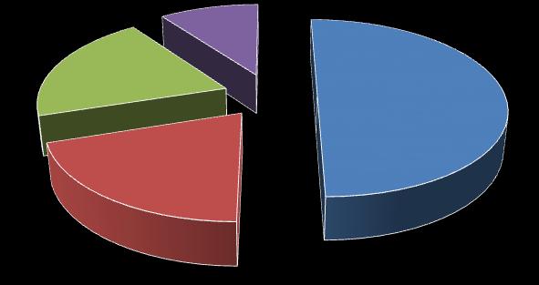 PuurZuid 17% Civic 17% Centram 8% Madi ZO 25% Doras 25% ABC 0% SeZO 8% Figuur 4.