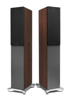 paar) S50 Home Cinema center luidspreker 4 geweven woofer 1 soft dome tweeter Magnetische afscherming Noir & Dark Oak Afm.: 43 x 23,0 x 12,0 cm inc. grill 140 (p.