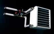 Installatie De ventilatormotor is aangesloten via de geïntegreerde besturingskaart (SIRe) die op de unit zit.