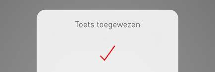 LIVELINK INSTALL -APP / RUIMTEBEHEER / RUIMTE AANMAKEN: OPTIE KNX CONFIGUREREN Pagina 66 / 88 KNX CONFIGUREREN: STAP 4 Toetsen koppelen De in het KNX-systeem beschikbare toetsen worden hier