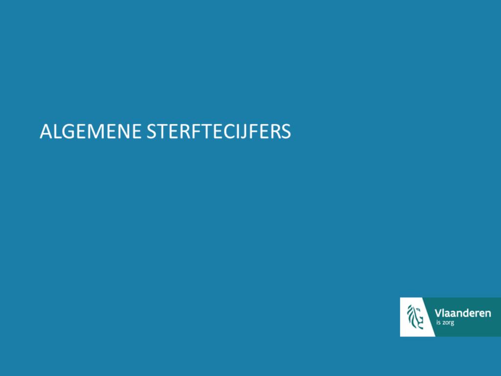 Met volgende onderwerpen: > Absolute aantallen per seizoen en per leeftijd > Evolutie totale sterfte > Sterfte