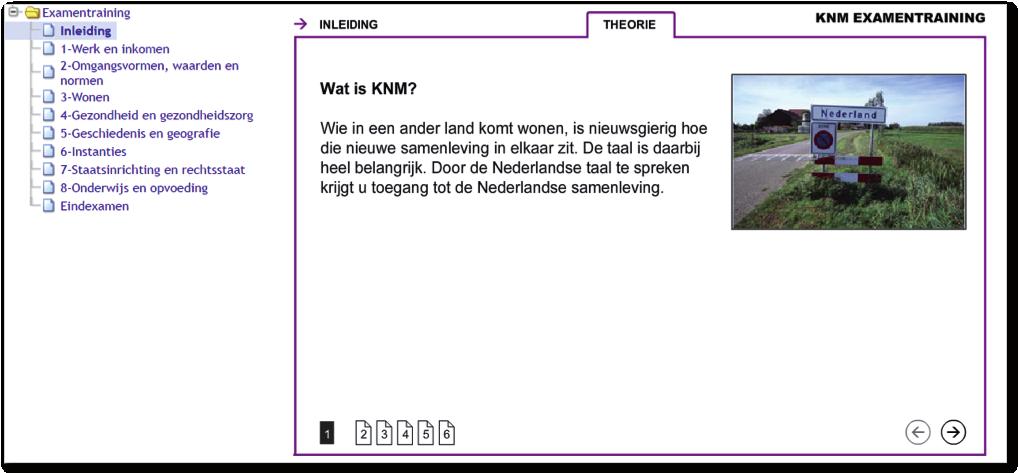 De KNM examentraining is een training op NT2-niveau A2. Dit is het vereiste niveau voor het inburgeringsexamen in Nederland.
