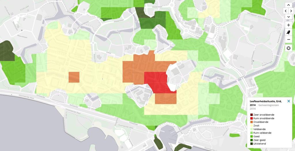 Bijlage 1 : Score Leefbarometer Tabel A1: Overzicht scores leefbaarheidssituatie, Almere Haven, 2012 en 2014 De